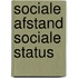 Sociale afstand sociale status