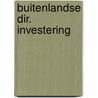 Buitenlandse dir. investering door Rob Nieuwenhuis
