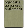 Ogenblikje op sorteren stickerboek door Onbekend