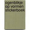 Ogenblikje op vormen stickerboek door Onbekend