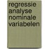Regressie analyse nominale variabelen