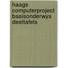 Haags computerproject basisonderwys deeltafels door Onbekend