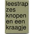 Leestrap zes knopen en een kraagje