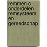 Remmen c onderdelen remsysteem en gereedschap by Unknown