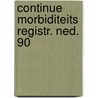 Continue morbiditeits registr. ned. 90 door Bartelds