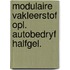 Modulaire vakleerstof opl. autobedryf halfgel.