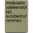 Modulaire vakleerstof opl. autobedryf remmen