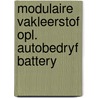 Modulaire vakleerstof opl. autobedryf battery door Onbekend