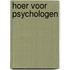 Hoer voor psychologen