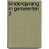 Kinderopvang in gemeenten 2