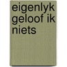 Eigenlyk geloof ik niets by Vincent Hunink