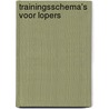 Trainingsschema's voor lopers by M. de Vugt