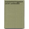 Examentraininggesch c/d 91 continuiteit door Gieles