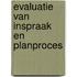 Evaluatie van inspraak en planproces