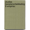 Studies leerplanontwikkeling 8 empirisc by Janssen