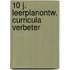 10 j. leerplanontw. curricula verbeter