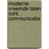 Moderne vreemde talen cont. communicatie