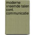 Moderne vreemde talen cont. communicatie