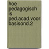 Hoe pedagogisch is ped.acad.voor basisond.2 door Maarten De Vos