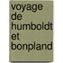 Voyage de humboldt et bonpland