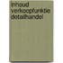Inhoud verkoopfunktie detailhandel