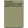 Besluiten partyprop.enz boek gesch.komm.party door Onbekend