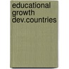 Educational growth dev.countries door Panitchpadki