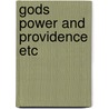 Gods power and providence etc door Pellham