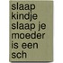 Slaap kindje slaap je moeder is een sch