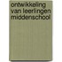 Ontwikkeling van leerlingen middenschool