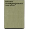 Behoeften onderwysbegel.dienst rynmond-zd by Frans Derks