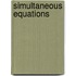Simultaneous equations