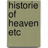 Historie of heaven etc door Middleton