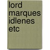 Lord marques idlenes etc door Paulet