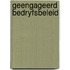 Geengageerd bedryfsbeleid