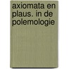 Axiomata en plaus. in de polemologie door Niezing