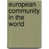 European community in the world