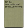 Om de internationaal social.volkereng. door Scheps