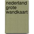 Nederland grote wandkaart