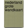 Nederland grote wandkaart door Born