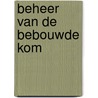 Beheer van de bebouwde kom by Unknown