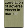 Correlation of adverse effects in man etc door Onbekend