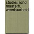 Studies rond maatsch. weerbaarheid