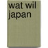 Wat wil japan