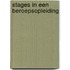 Stages in een beroepsopleiding