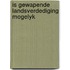 Is gewapende landsverdediging mogelyk