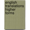 English translations higher forms by Bree