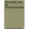 Discussie over de mensenrechten door Velema