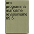 Ons programma marxisme revisionisme 69 5