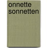Onnette sonnetten by Vlek